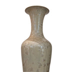 Gran Jarrón "Crystalline glaze", Beige, s. XX - Shiwan, China