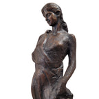 Escultura "Mujer" Sebastián Miranda, Bronce, s. XX - España