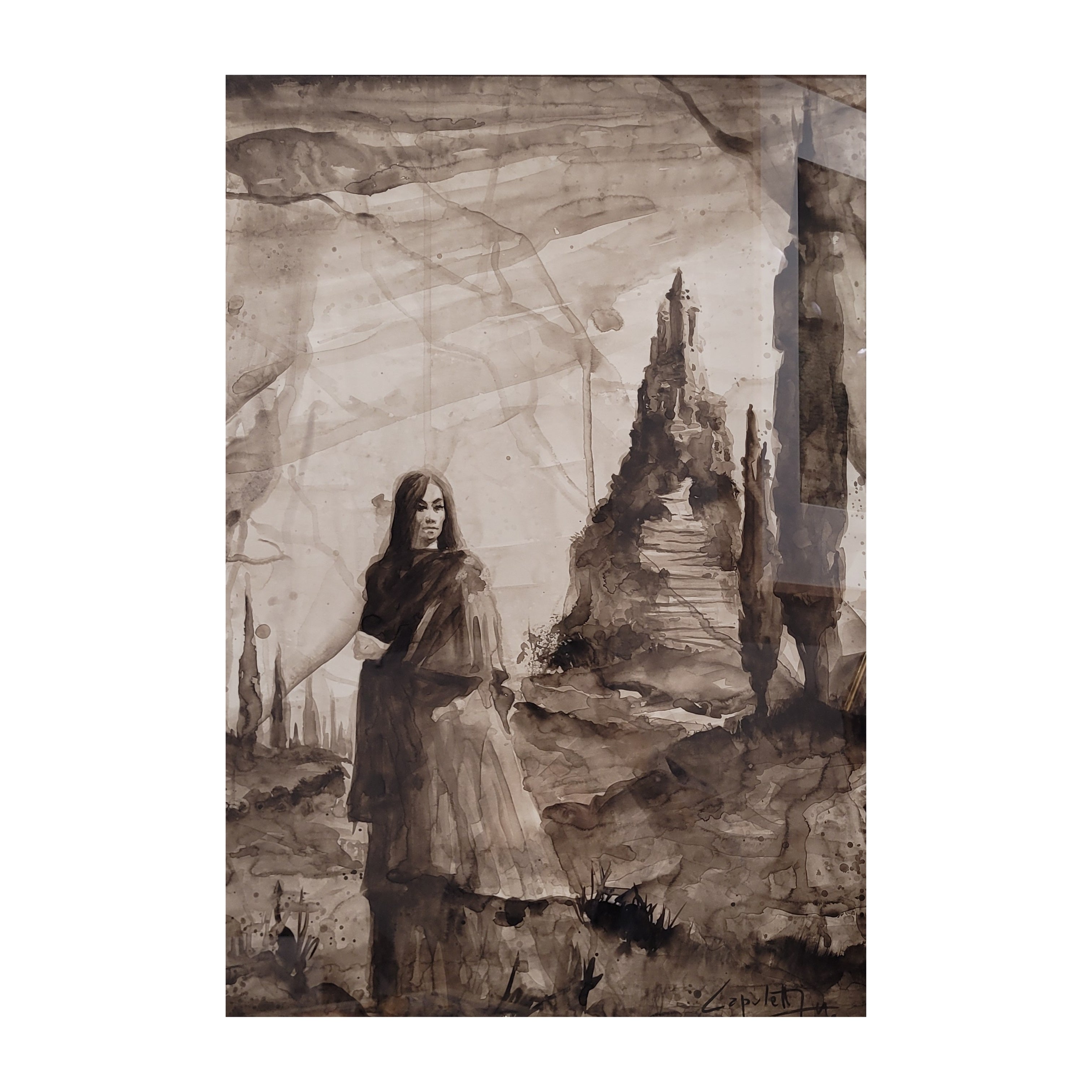 Acuarela José Manuel Capuletti, Surrealismo, s. XX - España