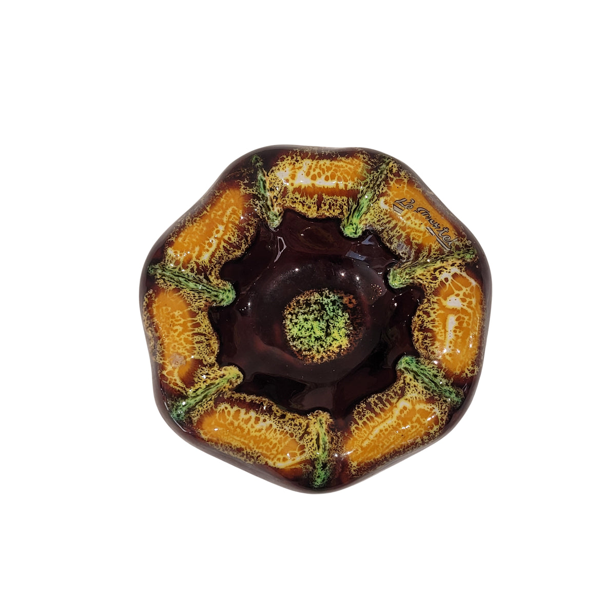 Vacíabolsillos / Cenicero Le Portel, Cerámica, años 70 - Francia