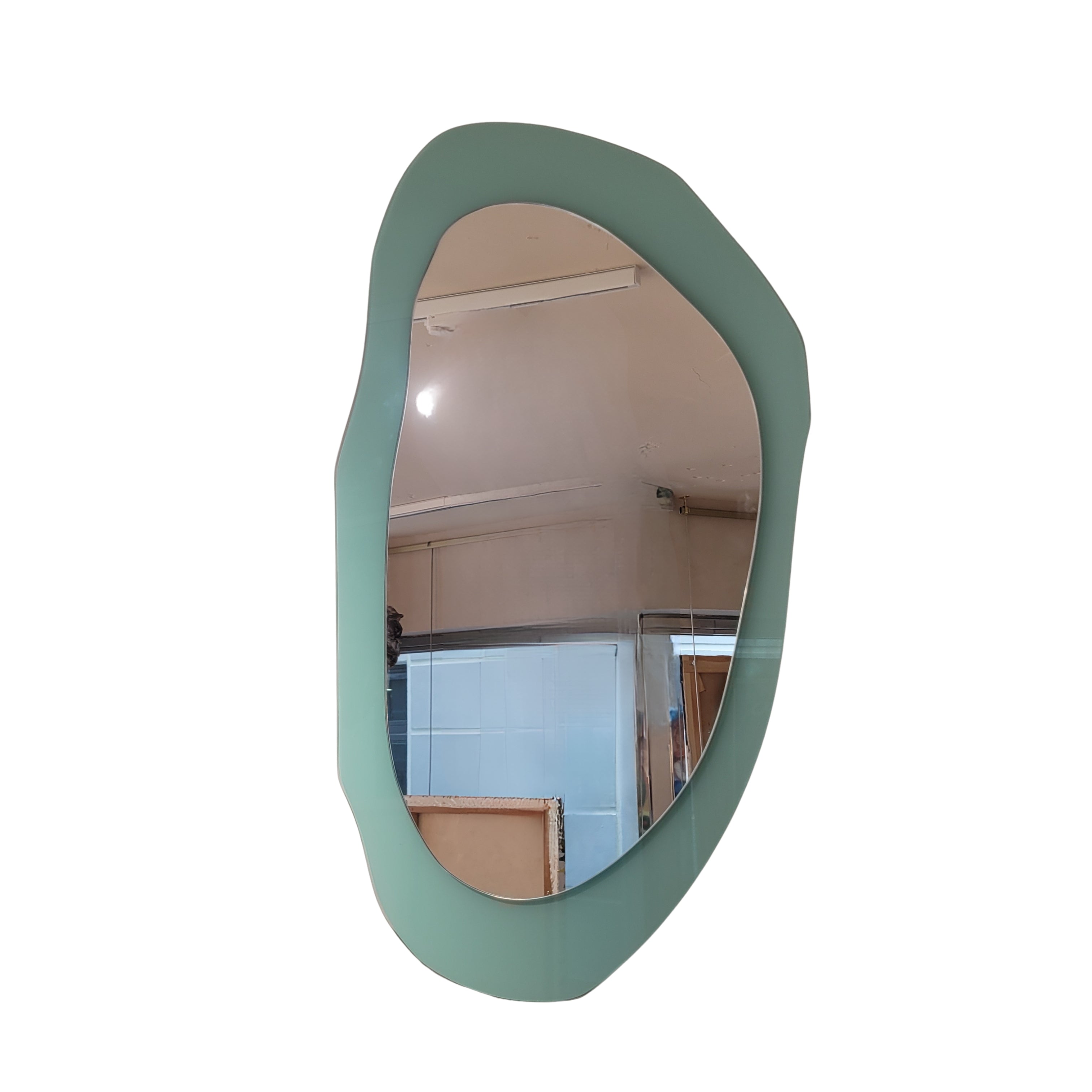 Espejo Andrea Lussoli, Glossy jade, Diseño contemporáneo – República Checa