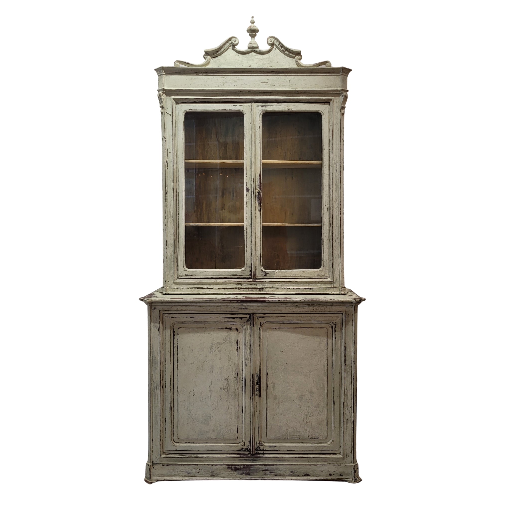 Mueble Alacena / Buffet, Estilo Provenzal, Madera decapada, s. XIX - Francia