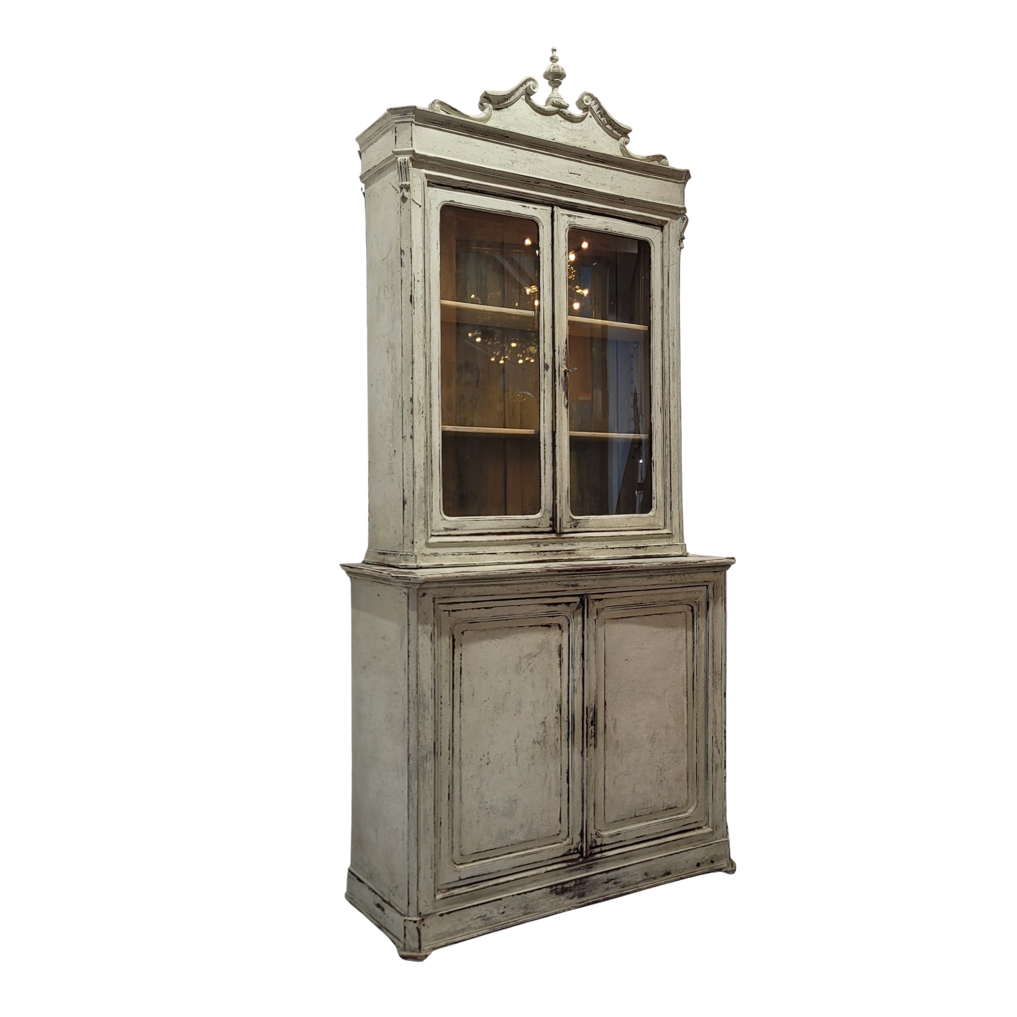 Mueble Alacena / Buffet, Estilo Provenzal, Madera decapada, s. XIX - Francia