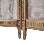 Biombo Napoleón III, Madera dorada, f. s. XIX – Francia