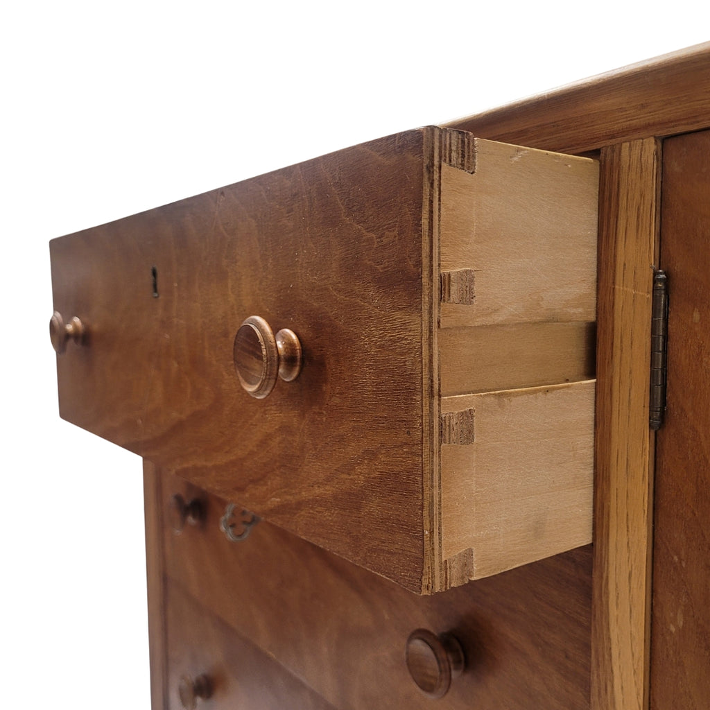 Cómoda nórdica, Madera de haya, Midcentury, s. XX - España