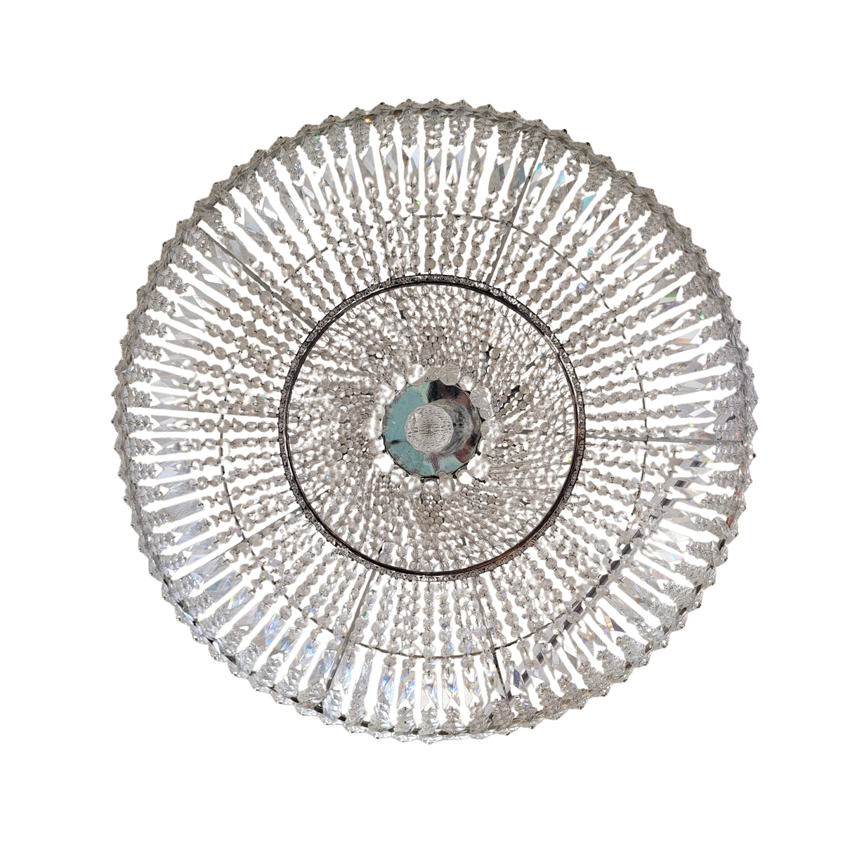 handelier / Lámpara de araña, Cristal de STRASS, década de 1970 - España