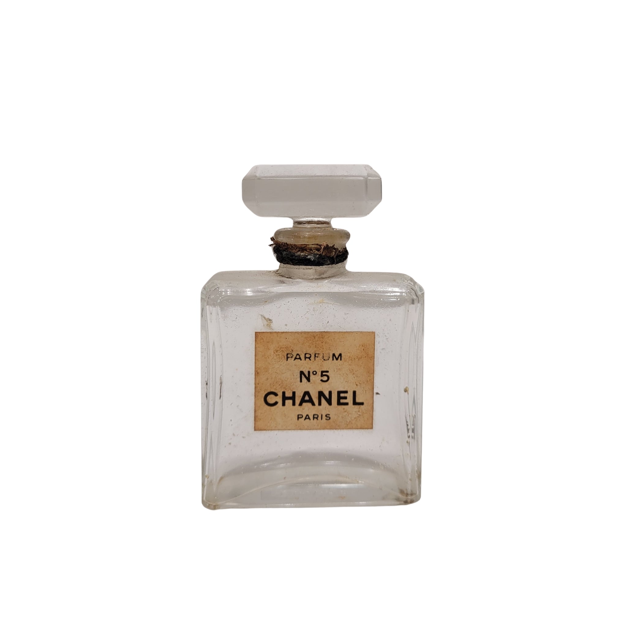 Frasco / bote de colonia “Chanel nº5”, Cristal, 50’s - Francia