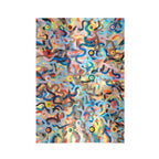 Acrílico sobre lienzo Luc Bouzat, Serie “Déclinaisons”, 1996 – Francia